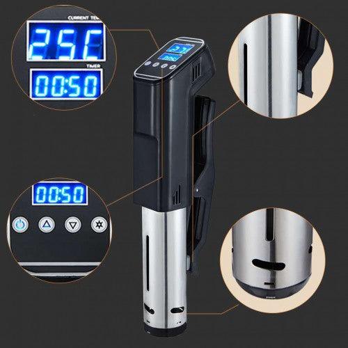 Sous Vide Machine 1000W Precision Cooker Vacuum Slow Powerful Immersion Circulator with LCD Digital Display - - Toytexx Sous Vide Machine 1000W Precision Cooker Vacuum Slow Powerful Immersion Circulator with LCD Digital Display - - Toytexx